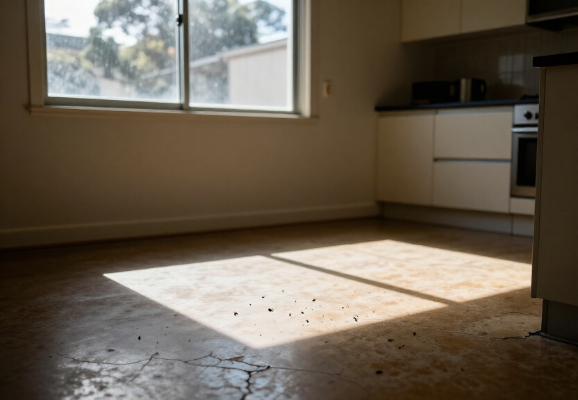 Bed bugs hiding in furniture cracks in a Canley Heights home