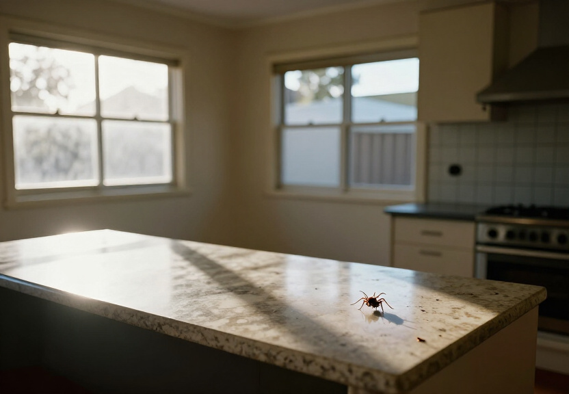 Termite damage in a Canley Heights home before treatment